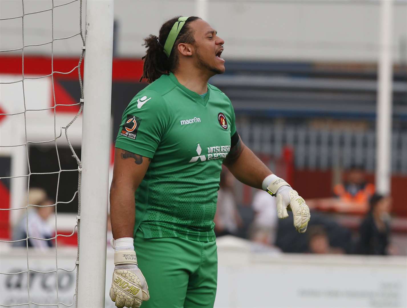 Ebbsfleet United goalkeeper Nathan Ashmore Picture: Andy Jones