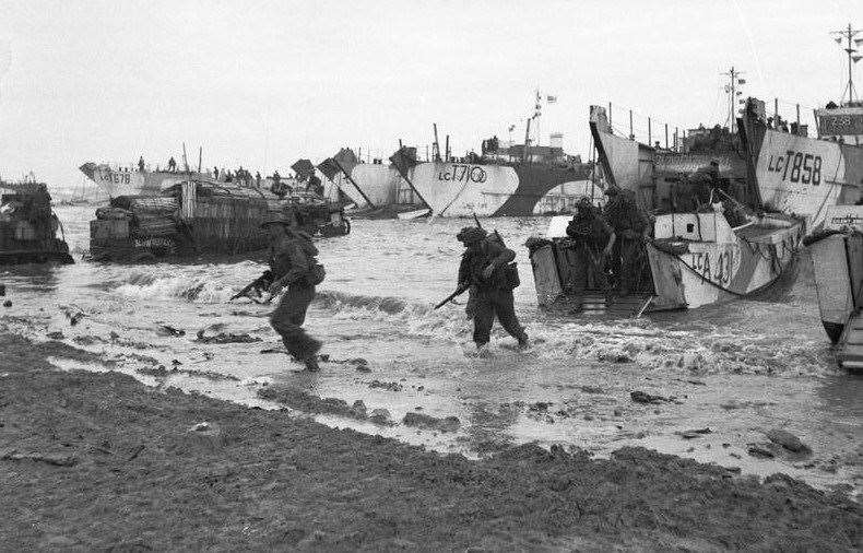 British Forces during the Invasion of Normandy, June 6, 1944