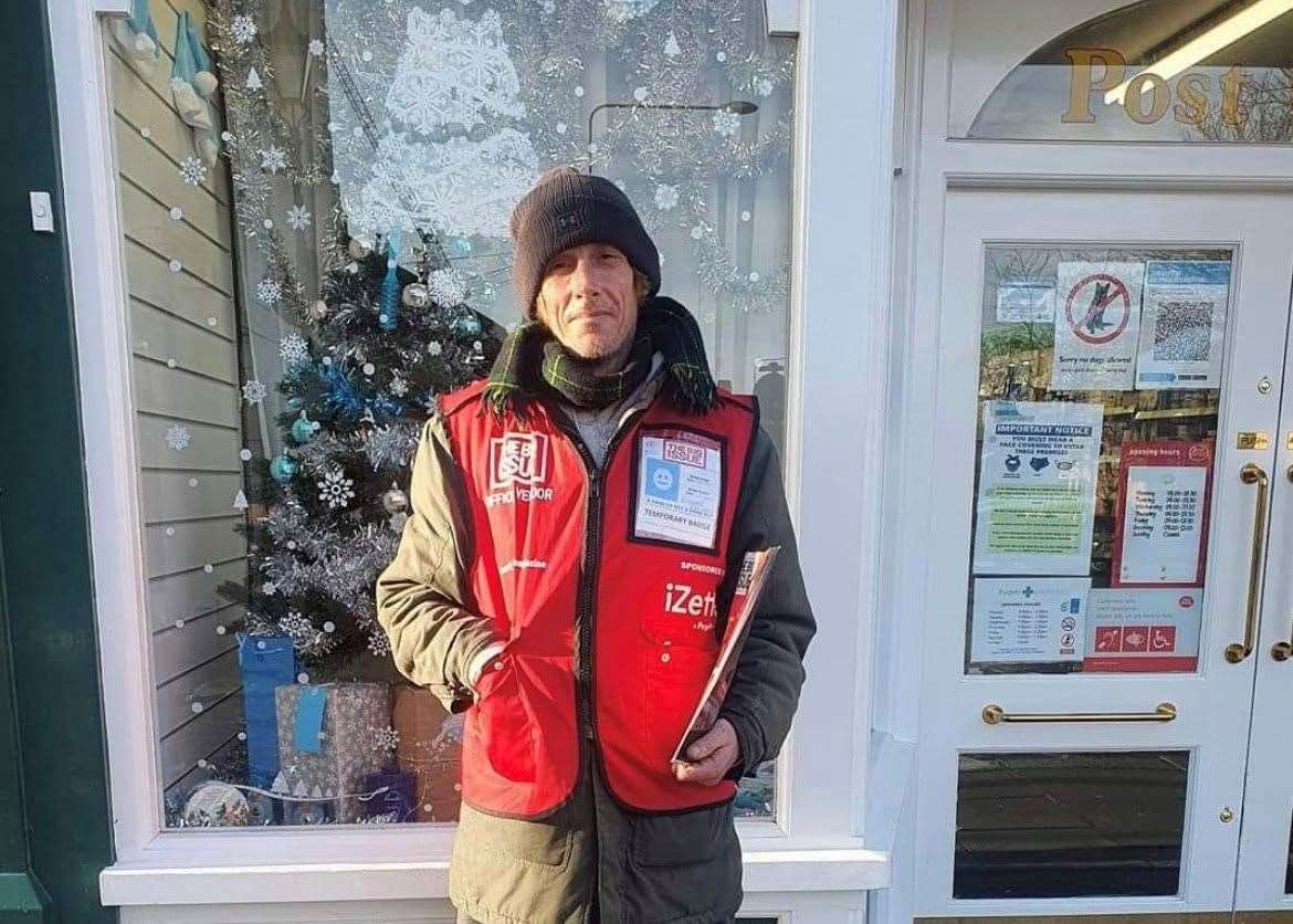 Big Issue seller Richard has passed away