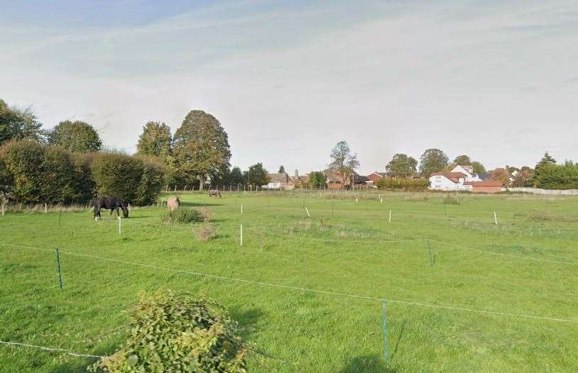 The land is used to look after horses. Picture: Google