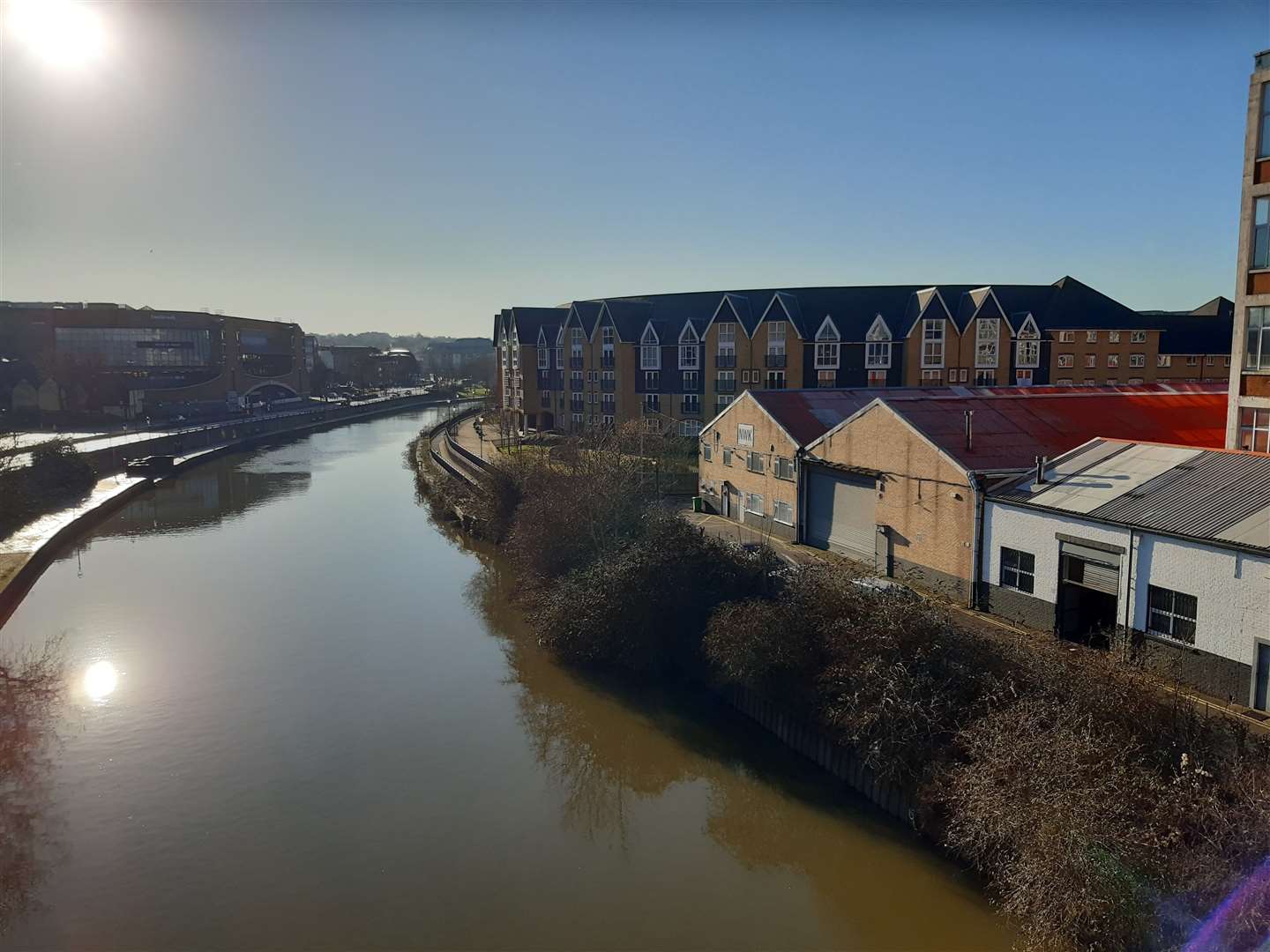 Maidstone's High Level Rail Bridge