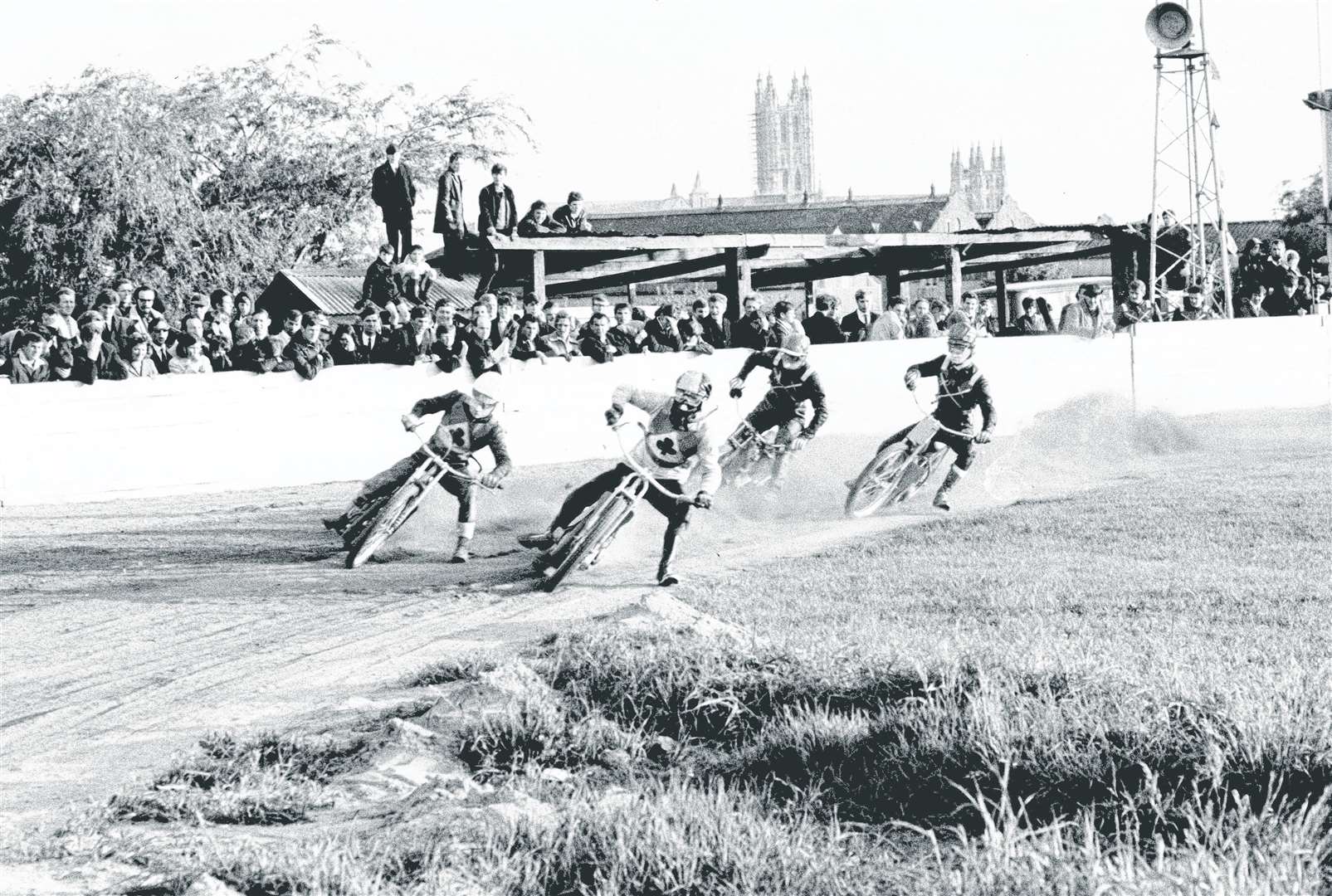 Speedway at Kingsmead stadium in 1968