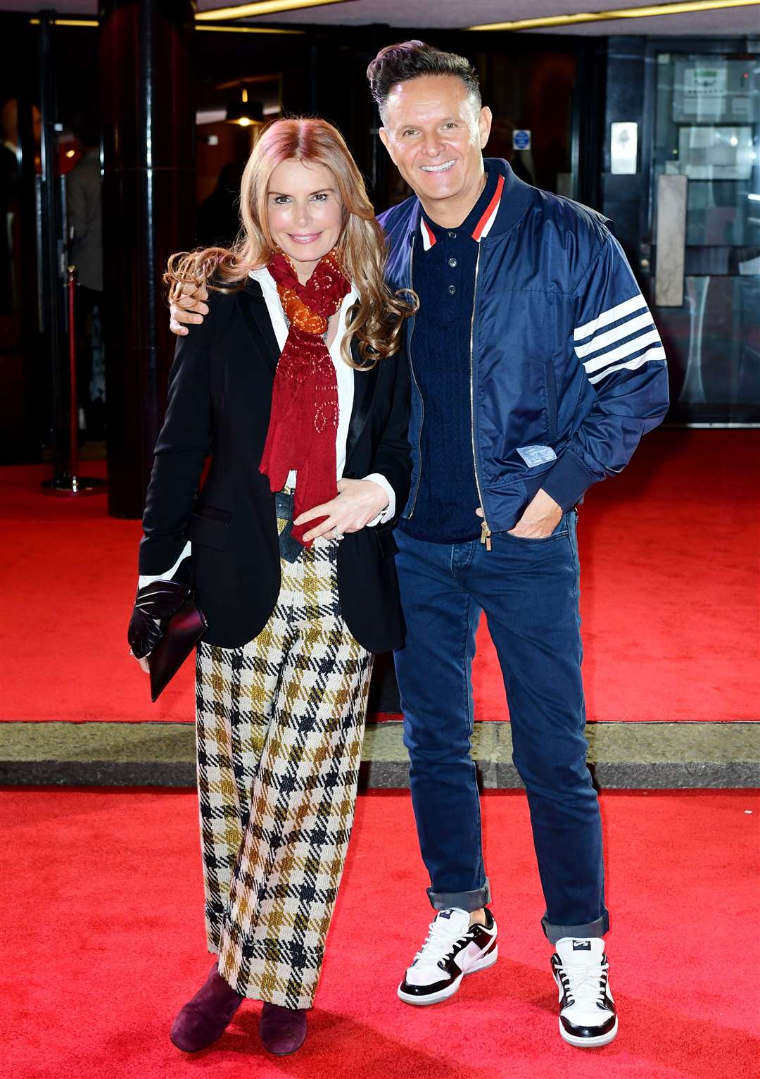 Mark Burnett and wife Roma Downey (Ian West/PA)