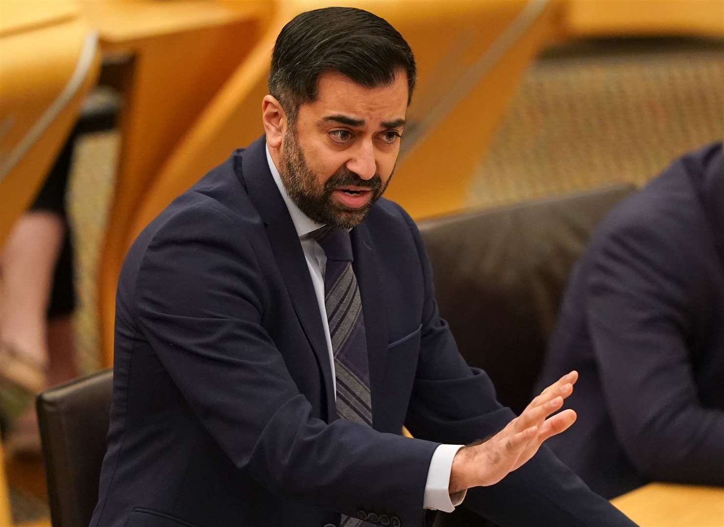 Humza Yousaf said the measures introduced by the UK Government are not an outright ban (Andrew Milligan/PA)