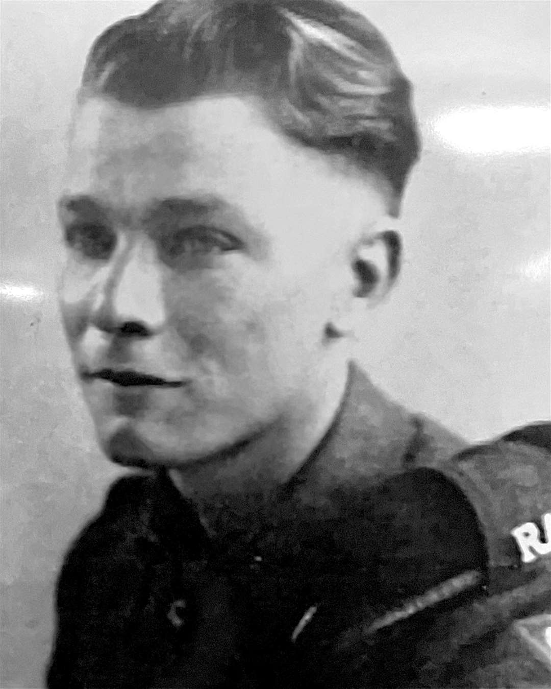 D-Day veteran Bill Gladden pictured in his younger years (Family photo/ PA)