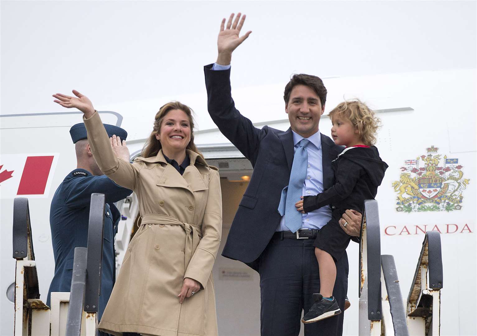 Sophie Trudeau has been given the all clear by doctors (PA)