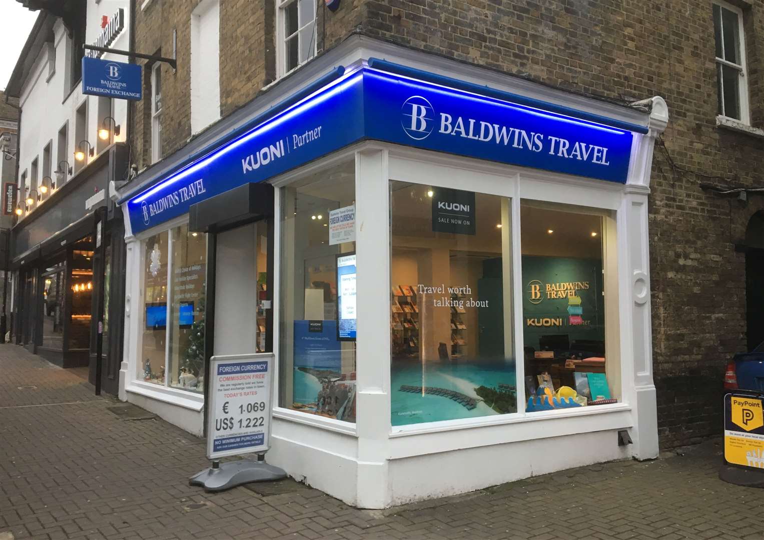 Baldwins Travel is now owned by a company in the US