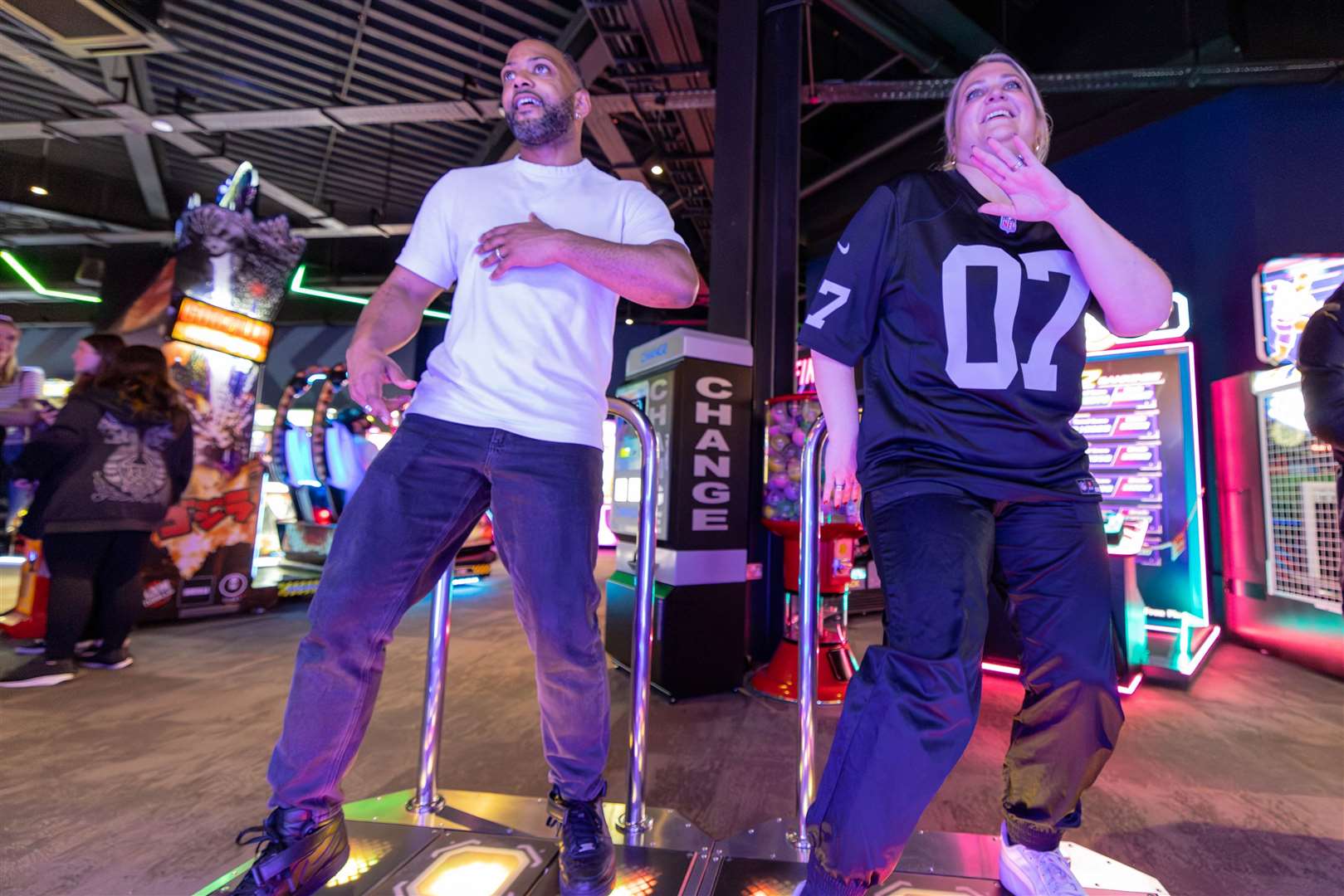 Strictly Come Dancing and JLS star JB Gill officially opens Hollywood Bowl in Westwood Cross Shopping Centre, Broadstairs