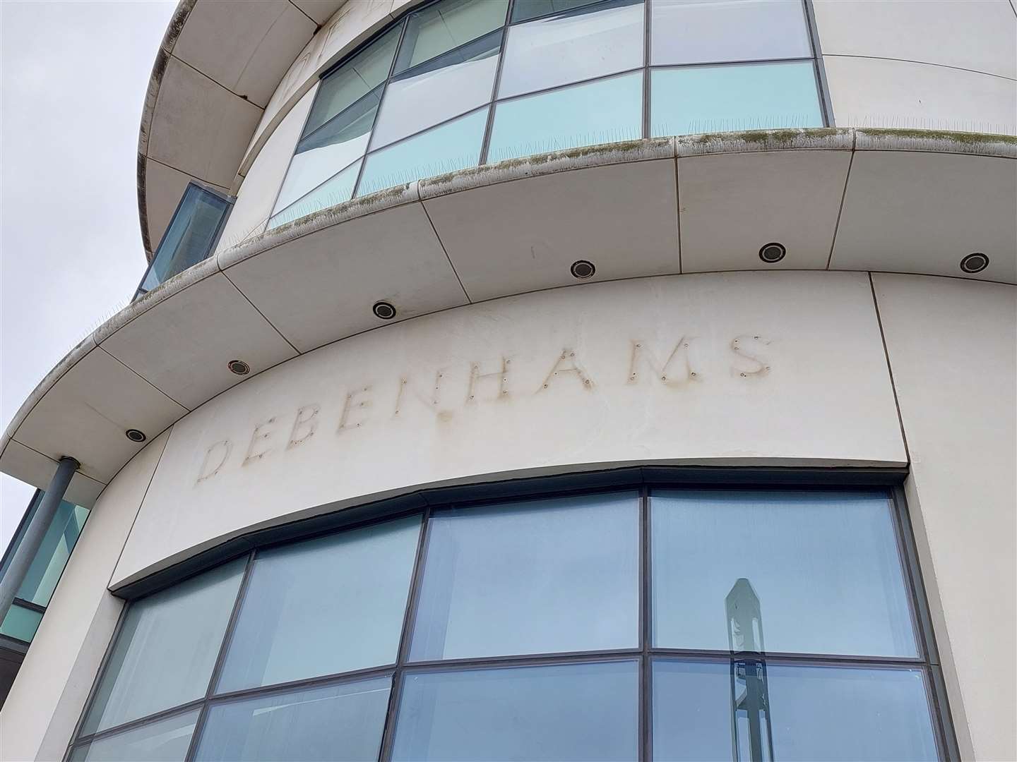 Debenhams left almost three years ago