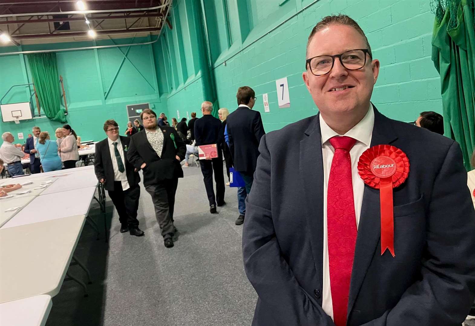 Labour candidate Lenny Rolles stood unsuccessfully in the Weald of Kent seat