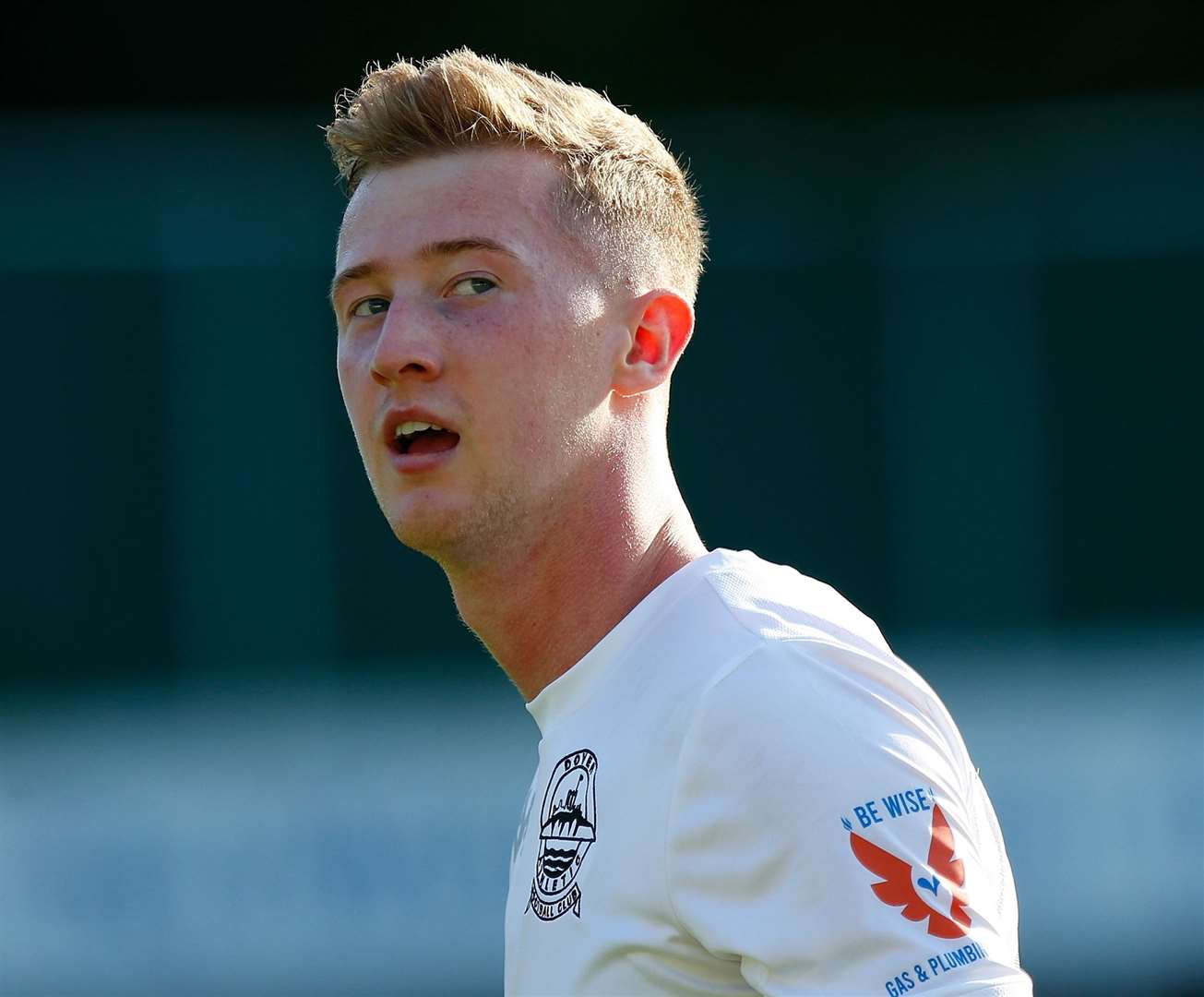 Dover Athletic midfielder Ryan Hanson Picture: Andy Jones