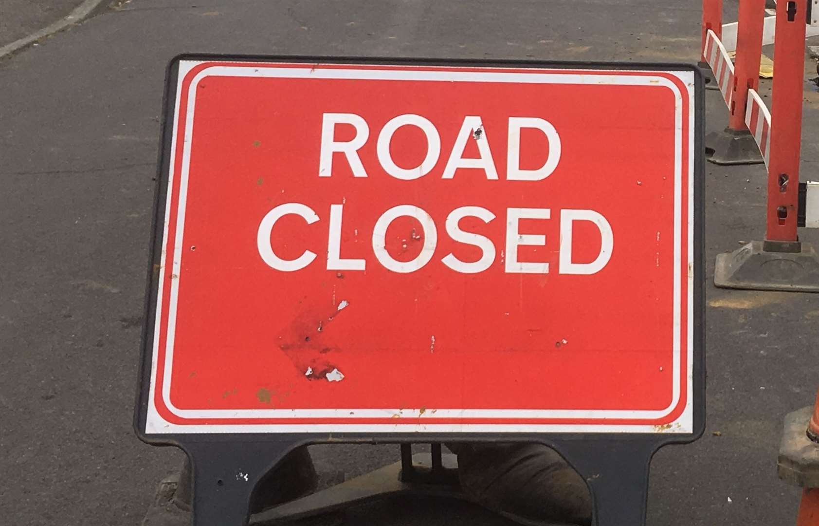 Tonbridge Road A26 closure due to South East Water emergency repairs