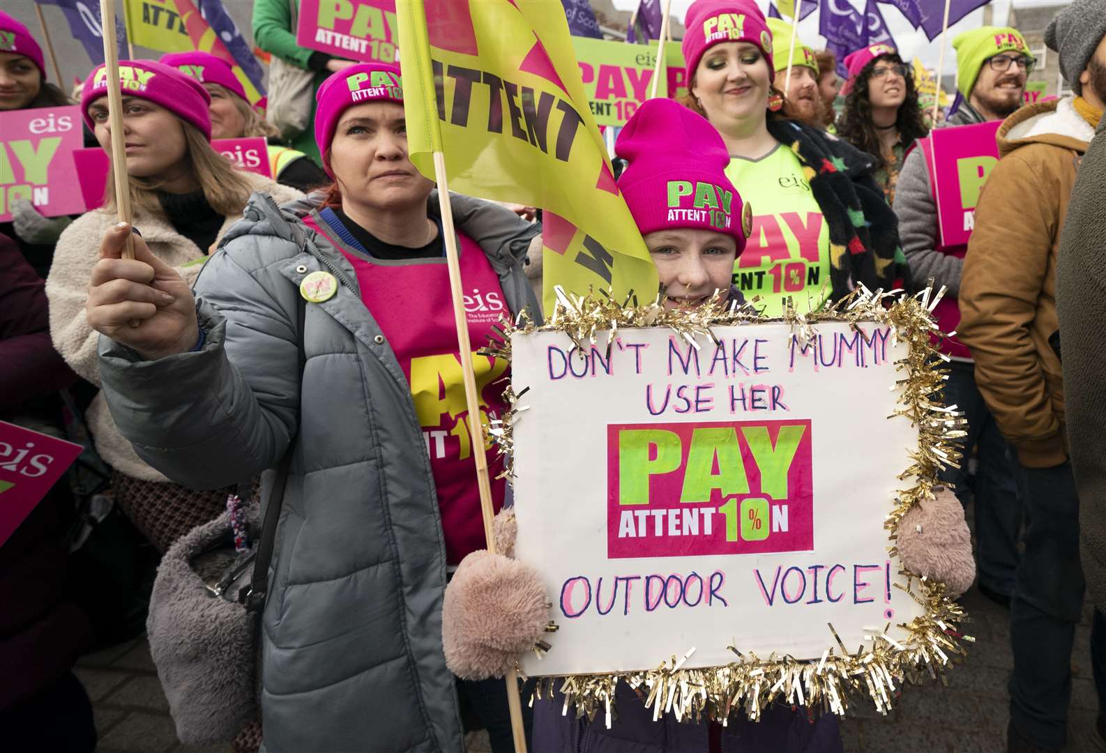 The union is demanding a 10% increase (Jane Barlow/PA)