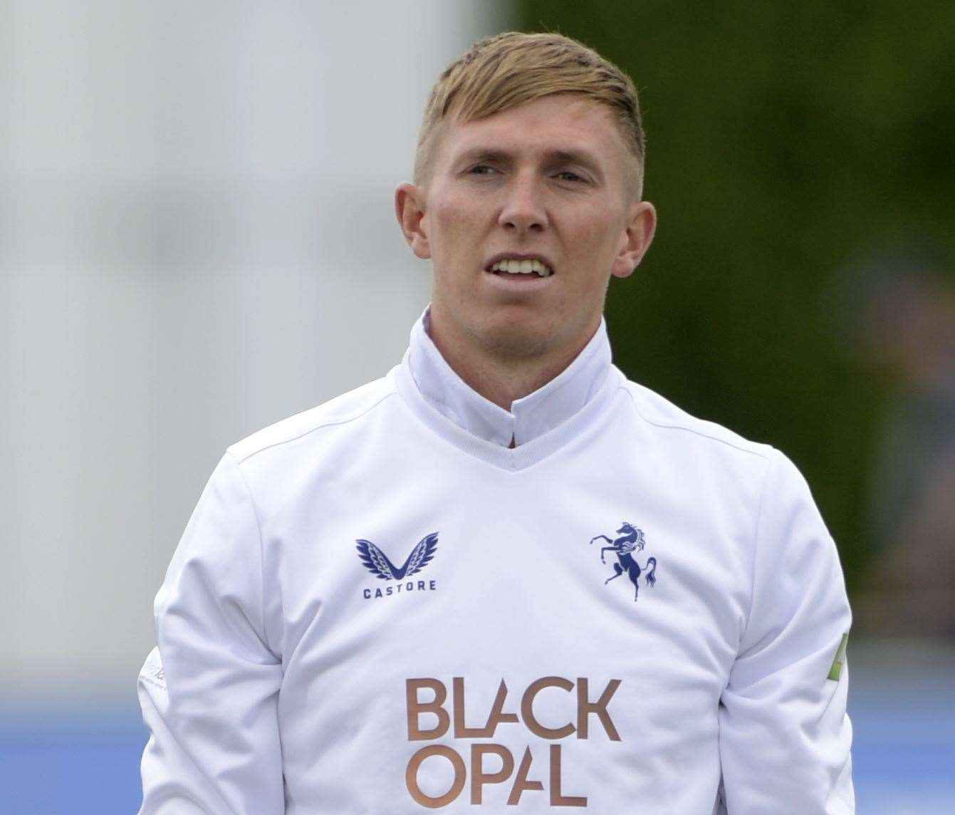 Kent's Zak Crawley scored two half-centuries in their drawn match at Northamptonshire. Picture: Barry Goodwin