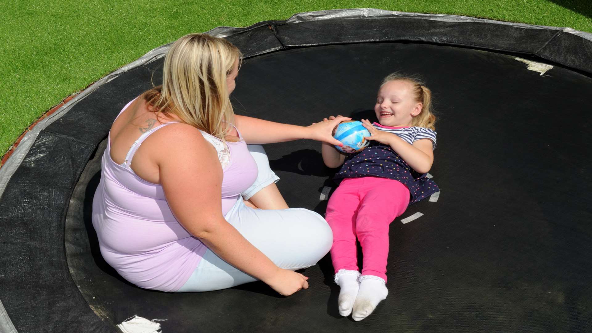 Joanne Salt with her daughter Hannah Taylor