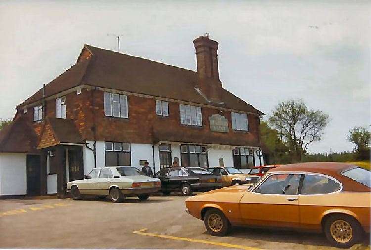 The Startled Saint in West Mailling, 1980. Picture: dover-kent.com