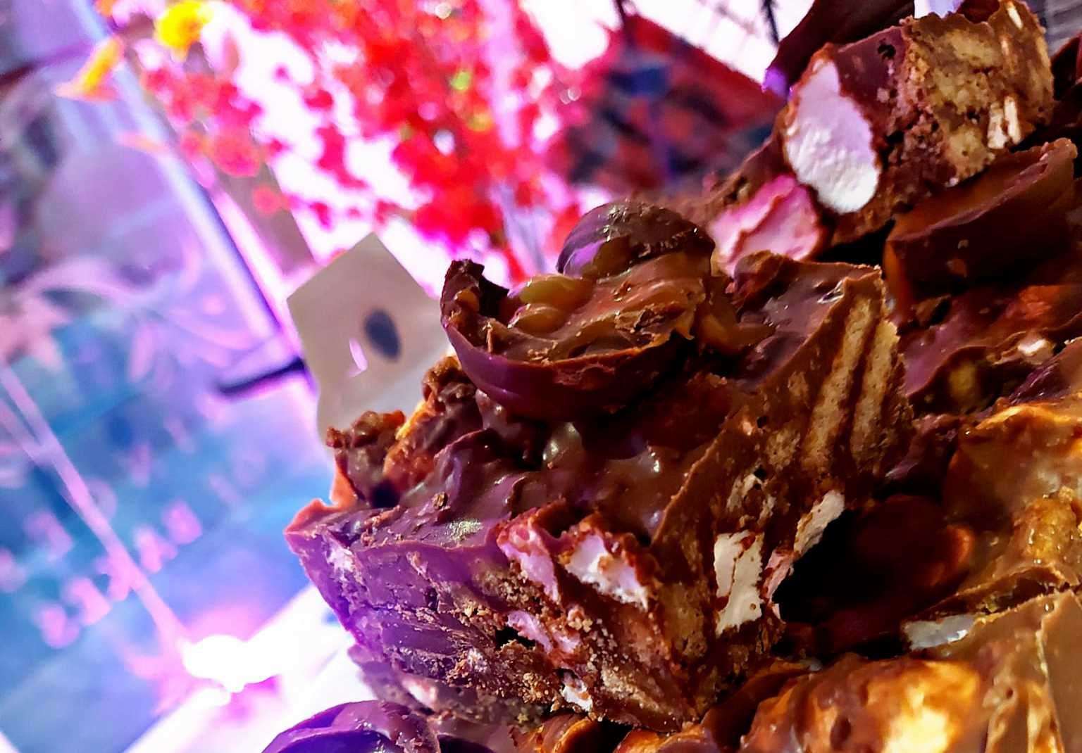 Rocky road is one of the many options available to customers at the shop in Canterbury Street. Picture: Princess of Bakes