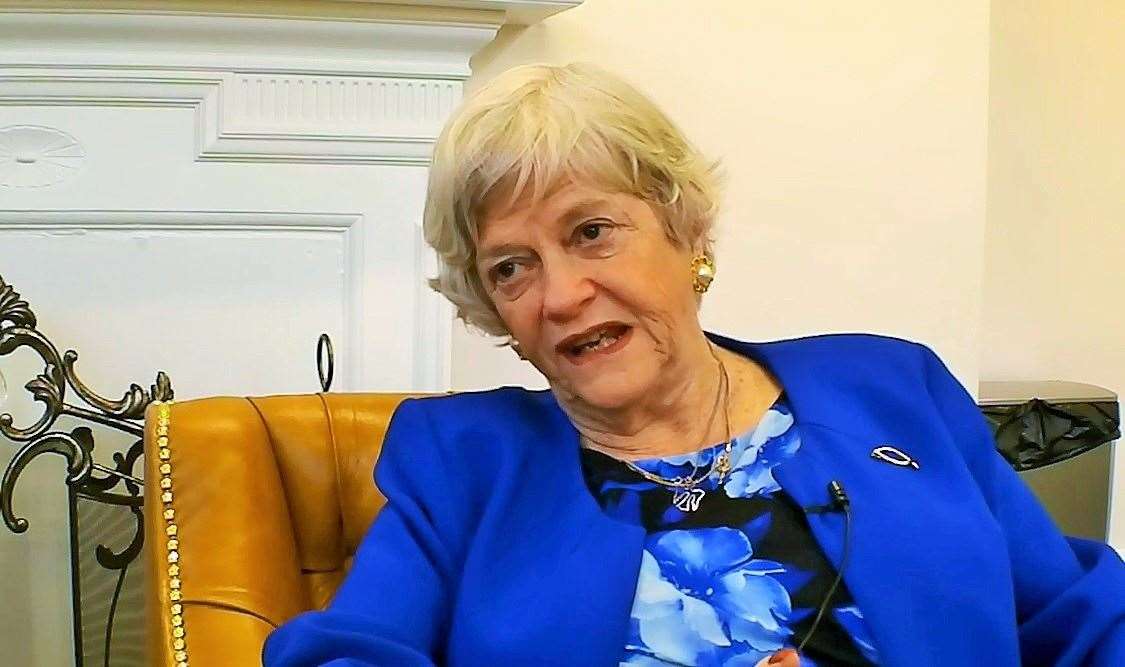 Ann Widdecombe has explained her decision to return to Kent