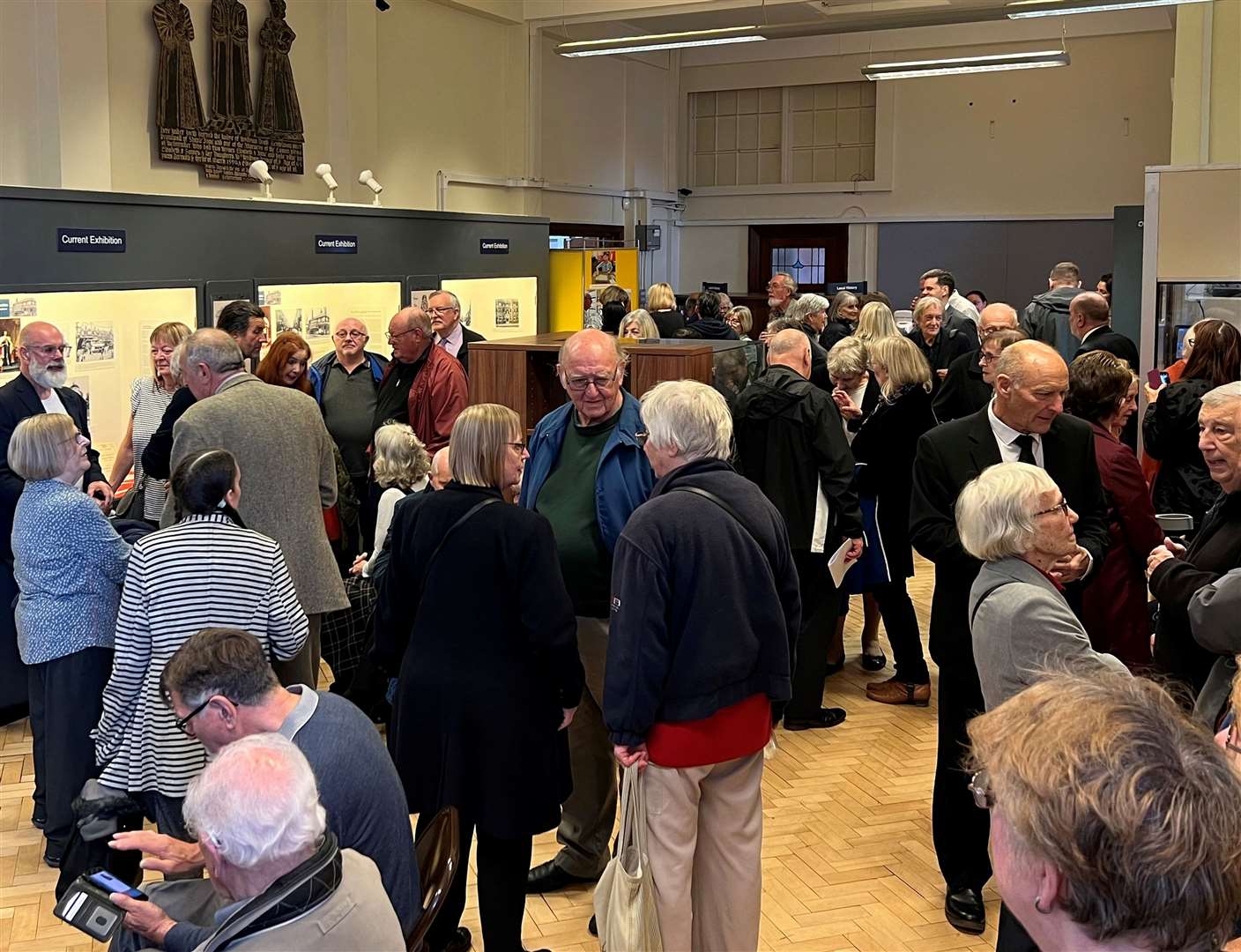 A memorial gathering took place at Dartford Borough Museum