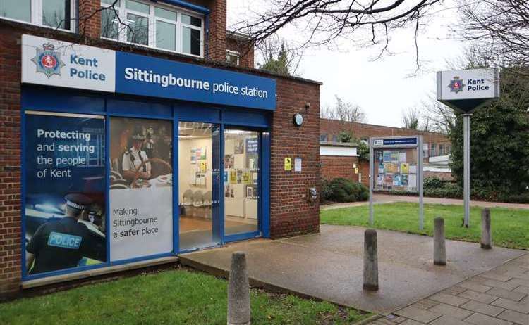 Sittingbourne police station. Picture: Stock image