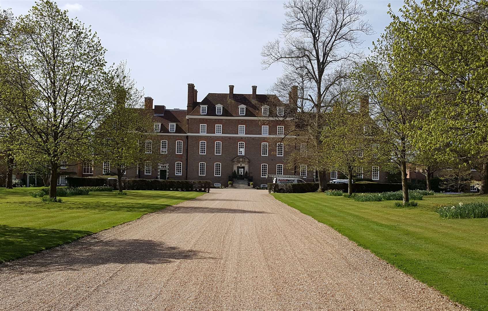 Great Maytham Hall, in Cranbrook, the inspiration for the Secret Garden by Frances Hodgson Burnett. Picture: Angela Cole