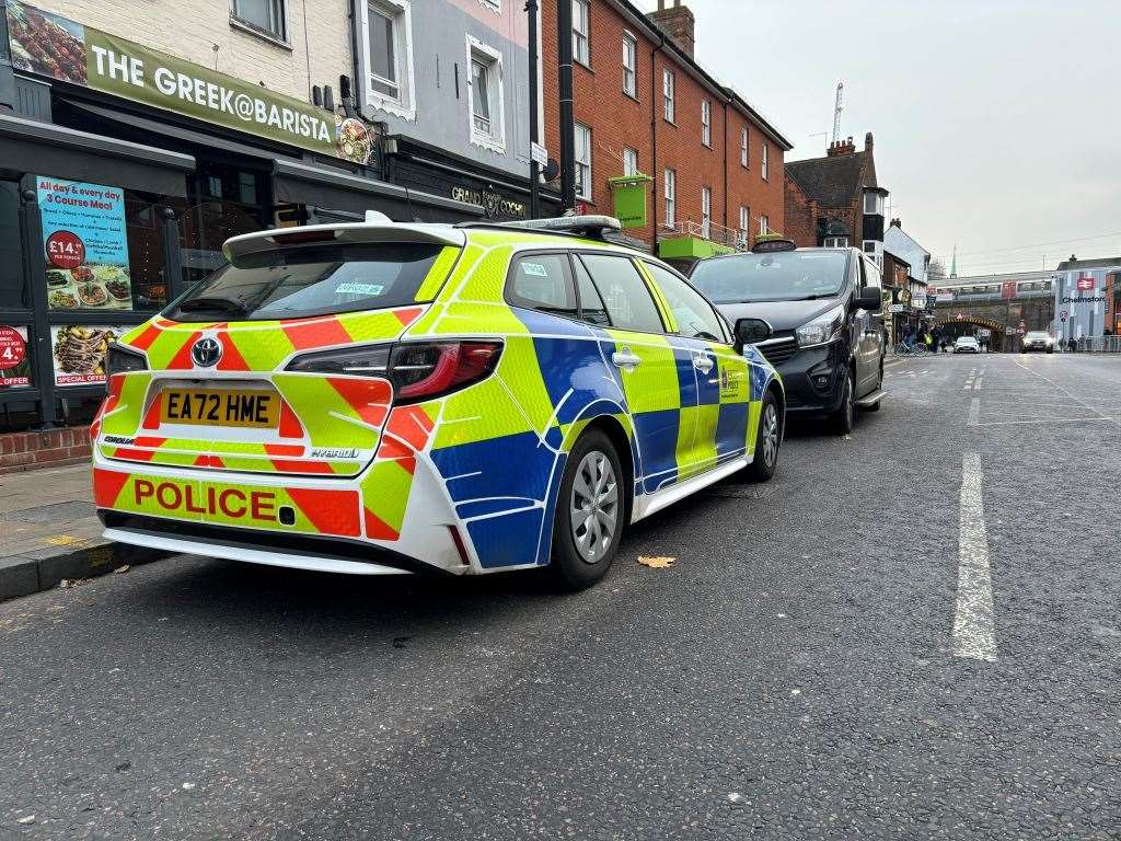 Essex Police carried out forensic work at the Barista venue in Duke Street, Essex as part of the investigation (Essex Police/ PA)