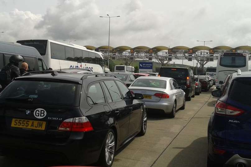 Eurotunnel passengers have been enduring six-hour delays. Picture: @Buystje