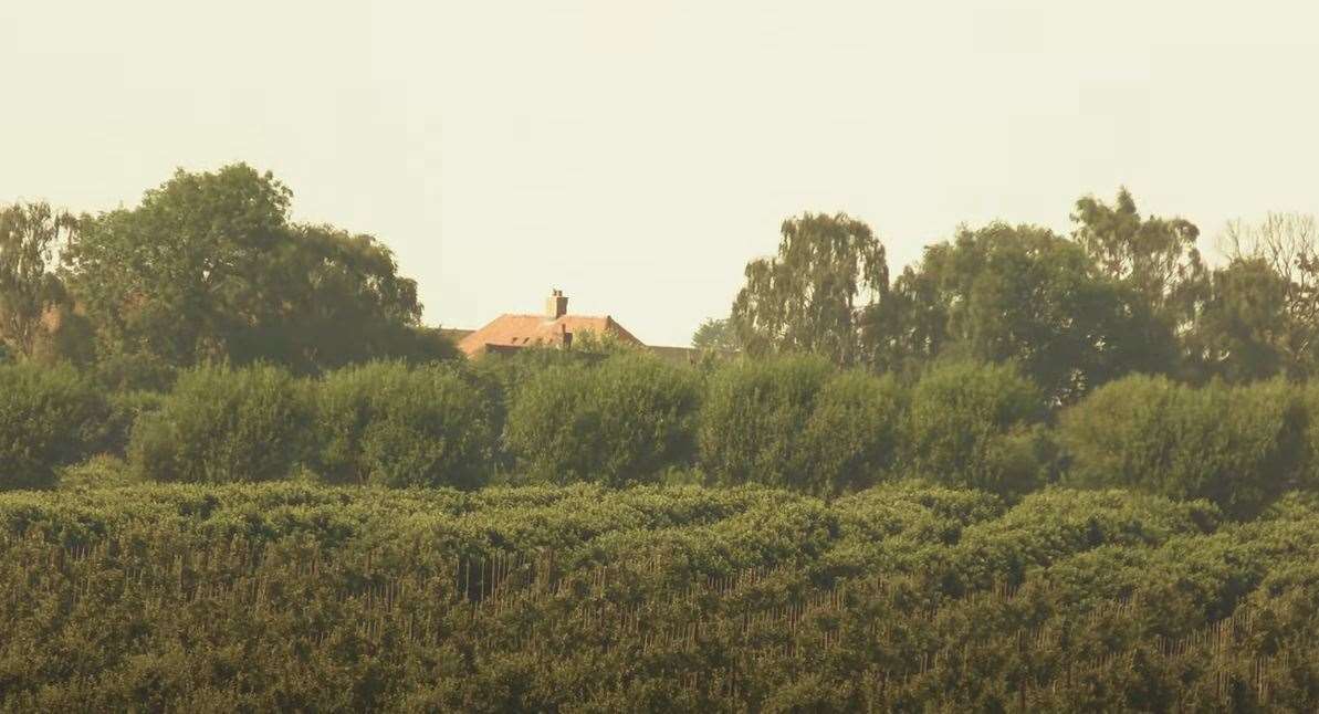 Kings Hill can already be seen from East Malling