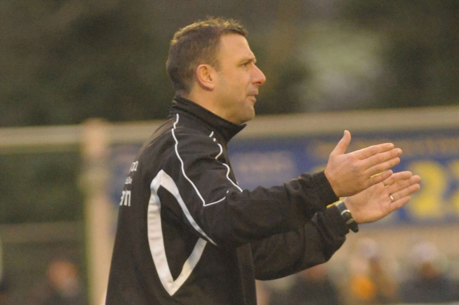 Tonbridge Angels boss Steve McKimm Picture: Steve Crispe