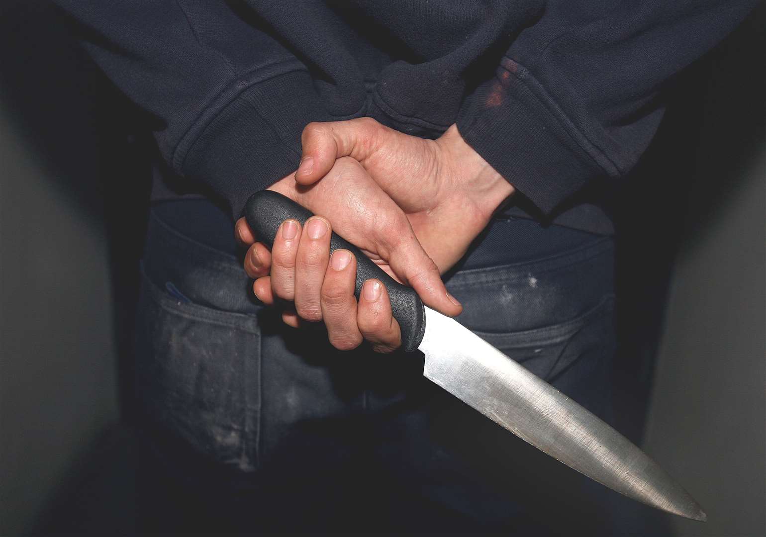 The victim had to go to hospital following the knife attack. Stock image
