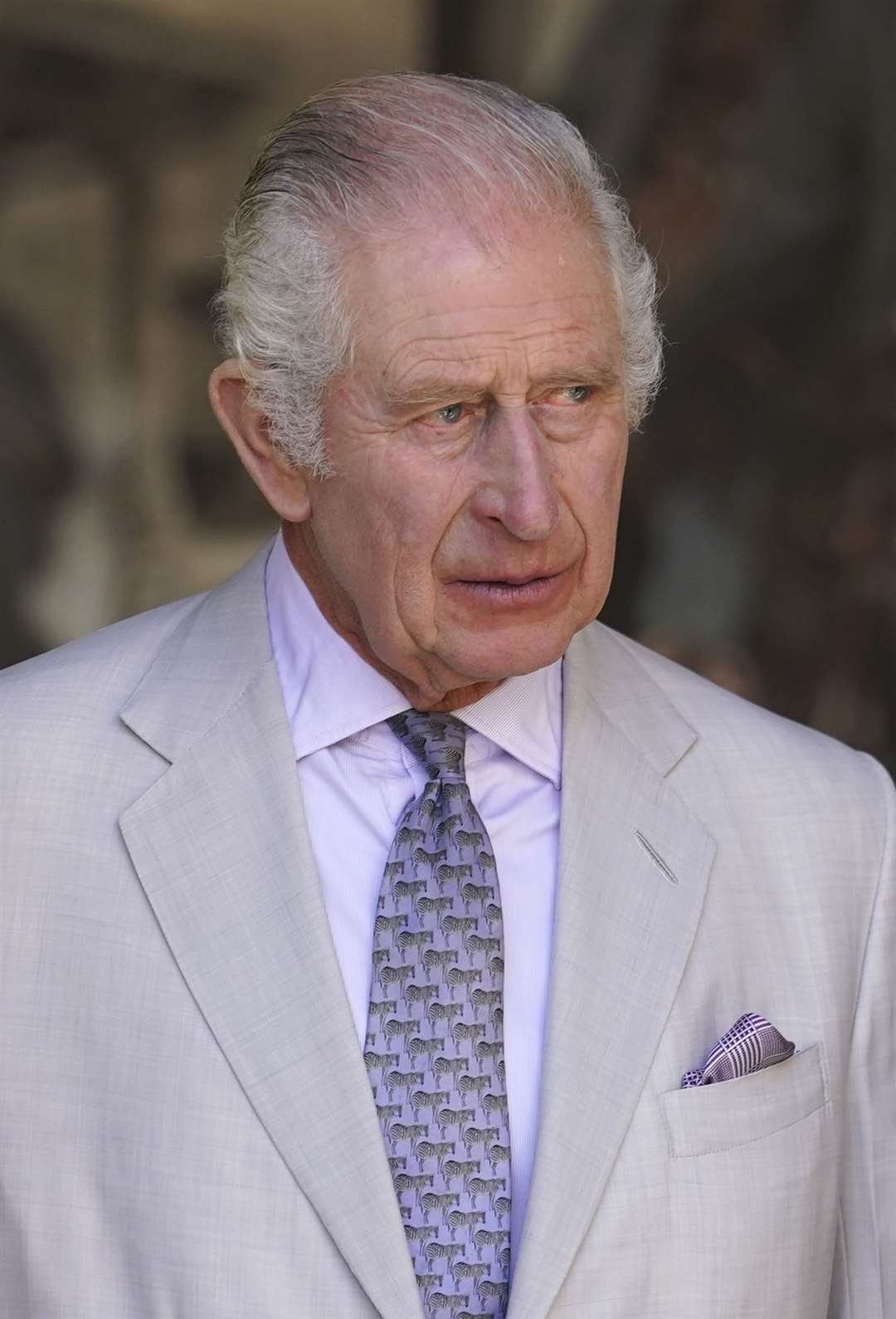 The King will be treated in hospital next week (Andrew Matthews/PA)