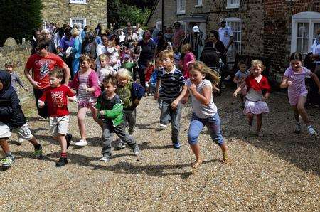 St Barts Chapel Sandwich, Bun Run