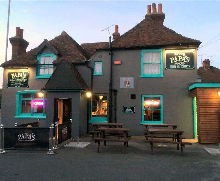 The building was a Papa's fish and chip shop in 2016. Picture: dover-kent.com