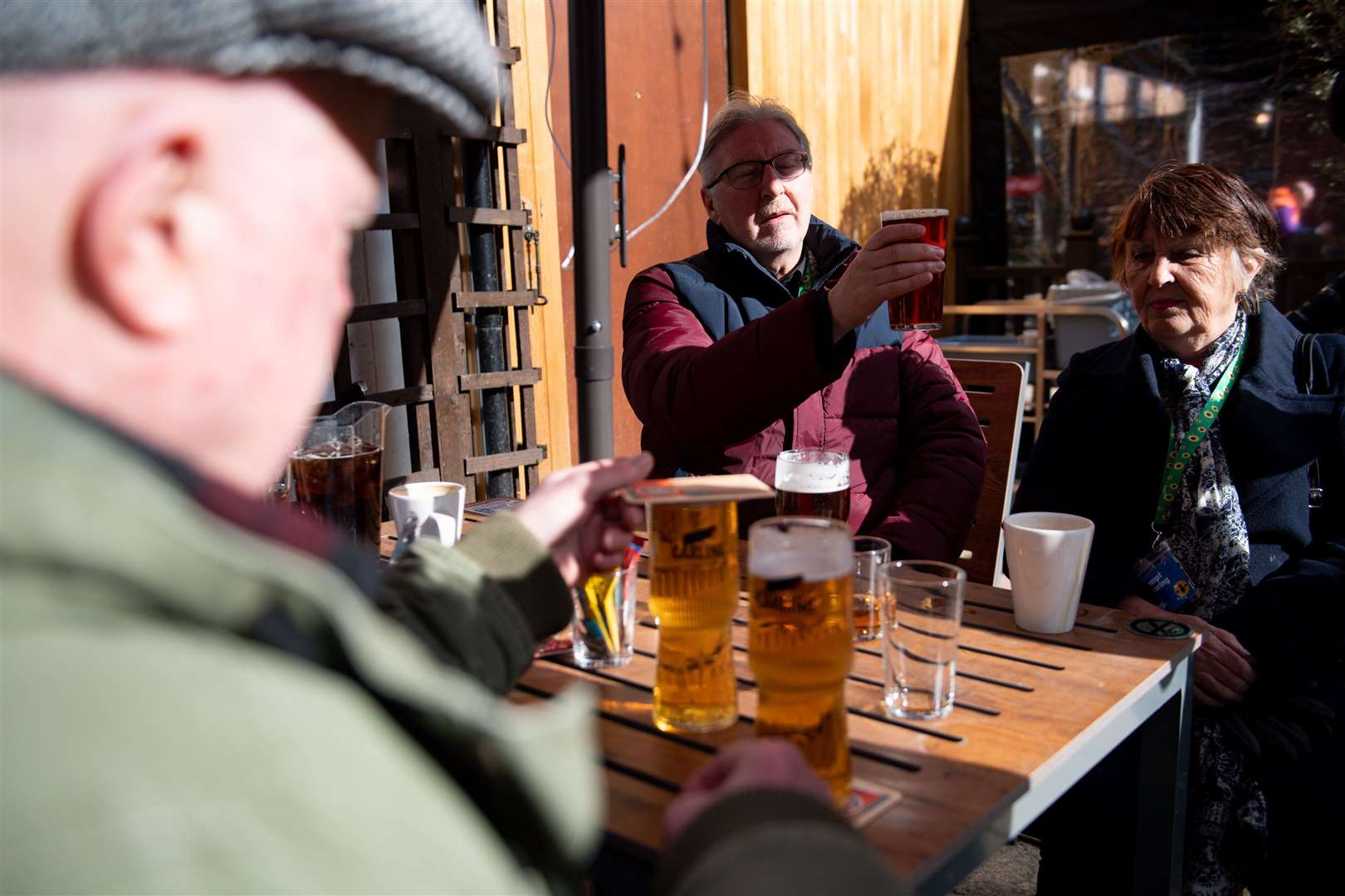 The British Beer and Pub Association wants a return to normality on June 21 (Jacob King/PA)