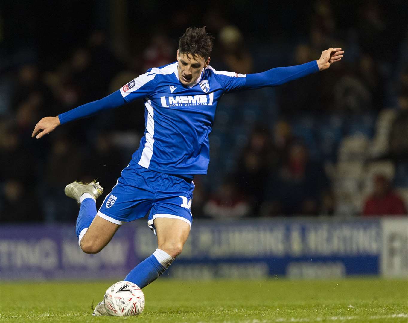 Alfie Jones takes aim against Sunderland Picture: Ady Kerry