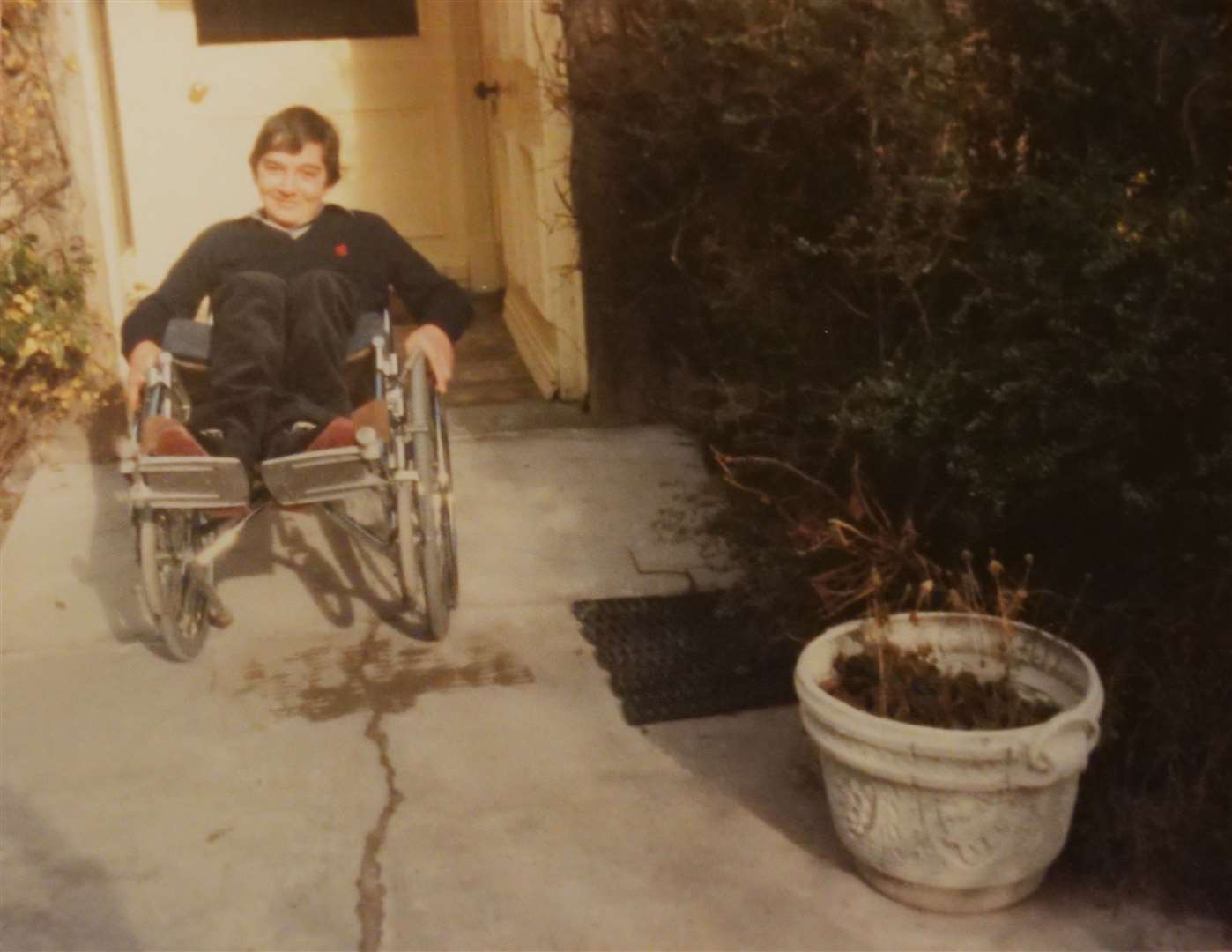 Andrew Slorance, founder of Phoenix Instinct, pictured in a wheelchair (Andrew Slorance)