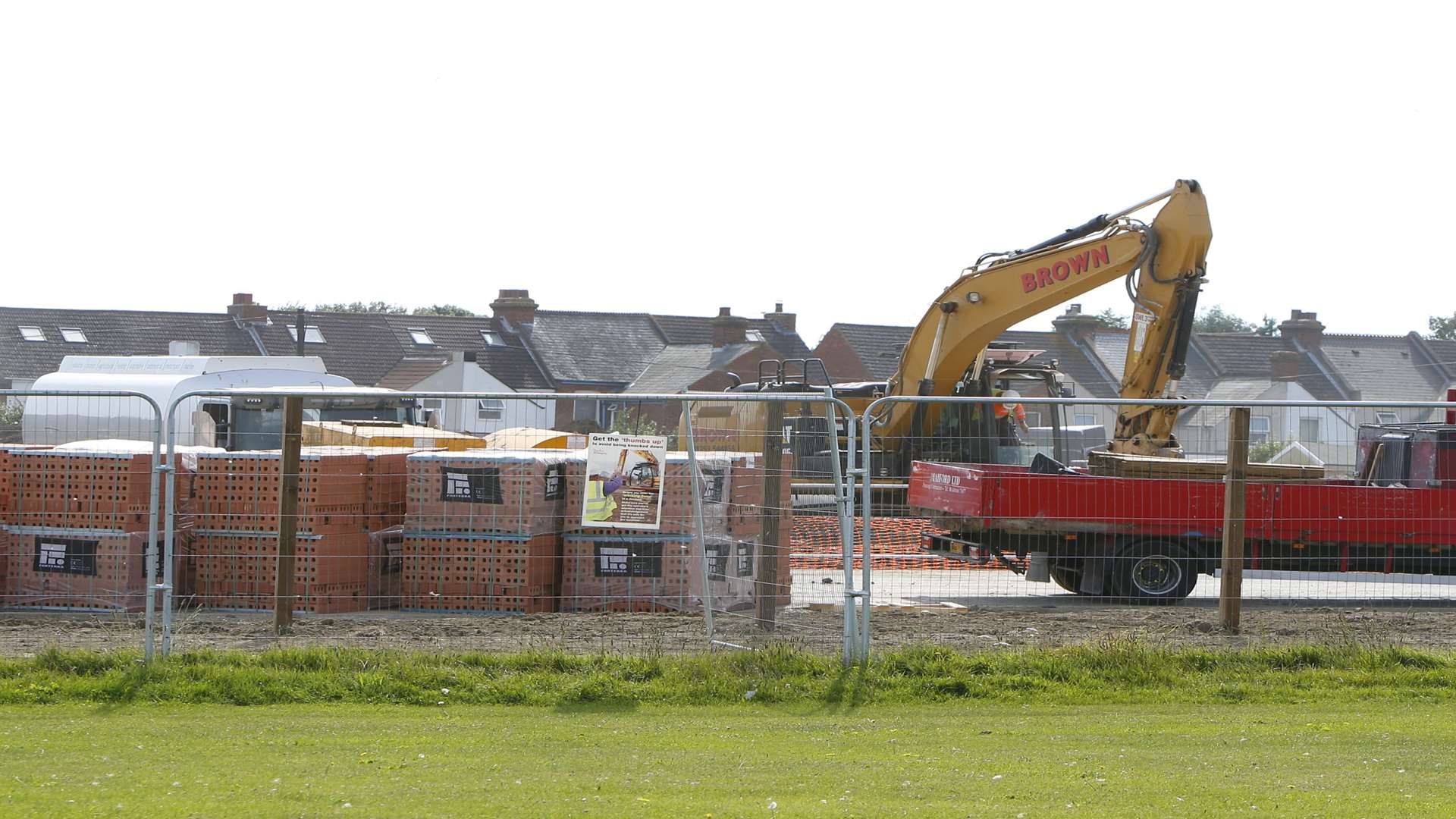 A section of the Taylor Wimpey building site