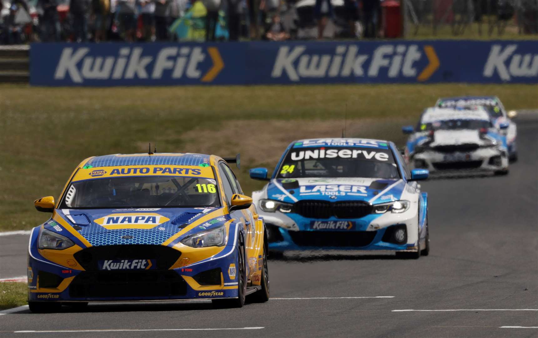 Ash Sutton took a win double at Snetterton. Picture: BTCC/Jakob Ebrey