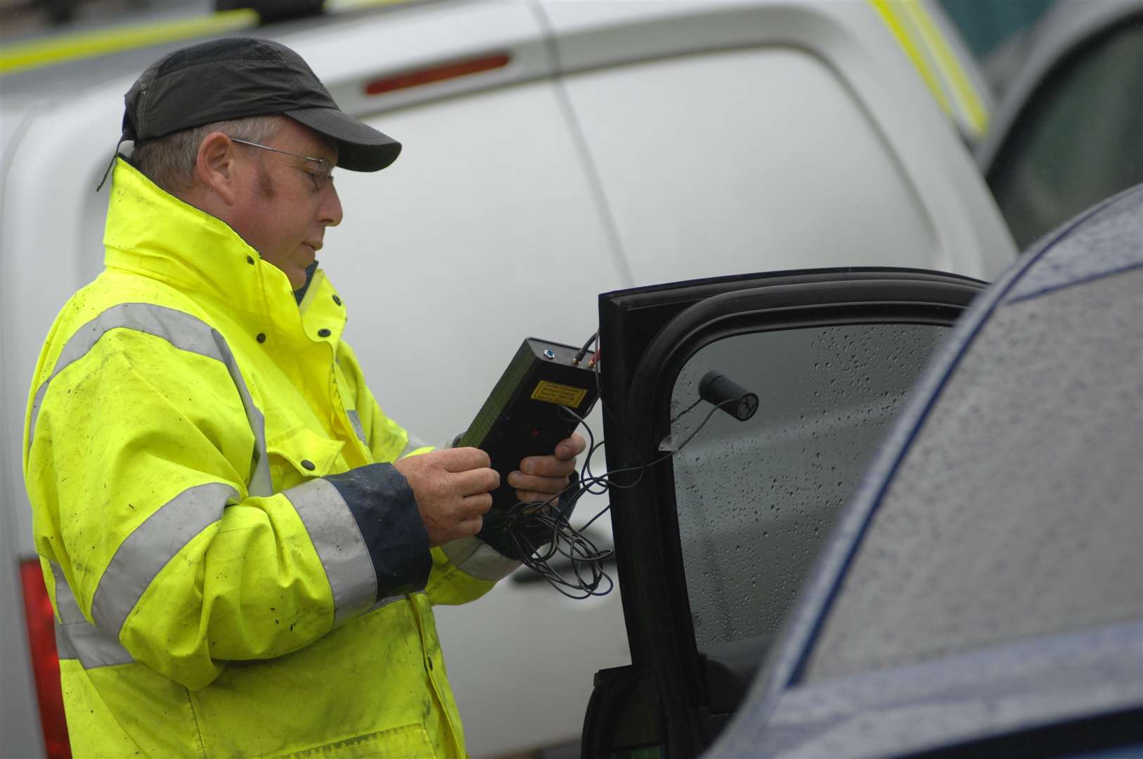 Car windows can be checked for how much light they let in to ensure they meet the correct specifications