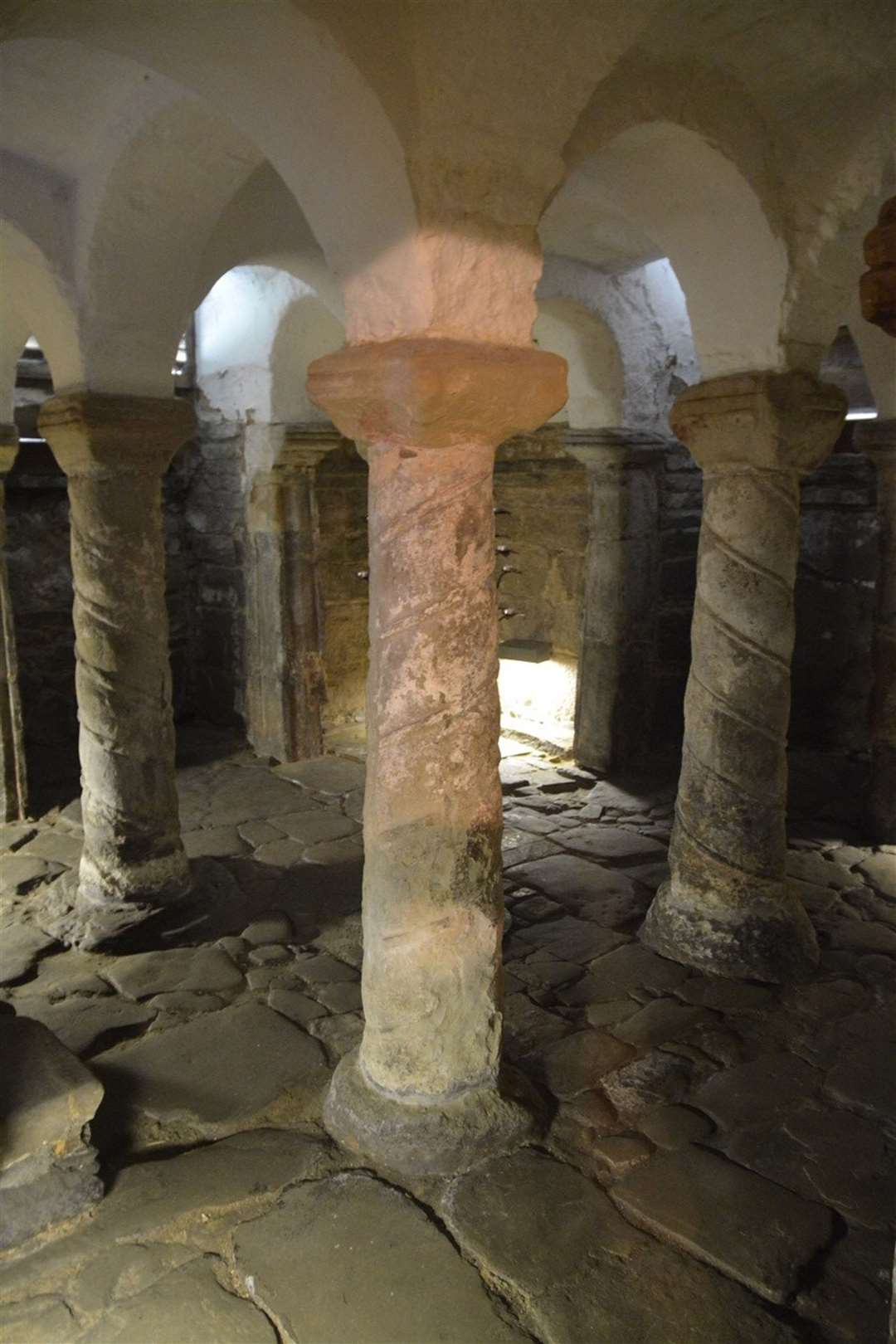 The Saxon crypt at Repton Church (Mark Horton/PA)