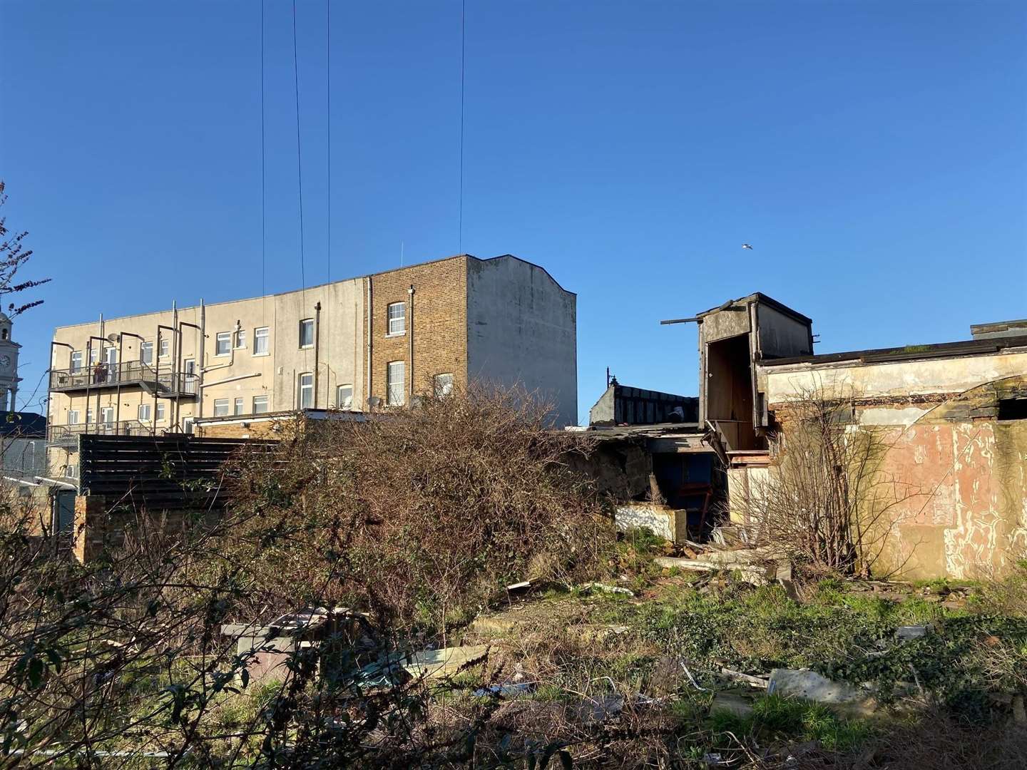 Developer Michael Keckes says the former amusements in Herne Bay has been targeted by vandals in recent years