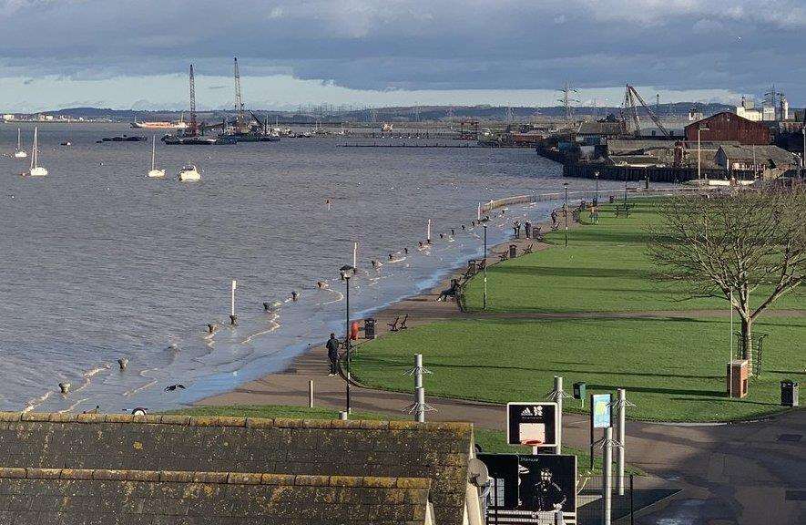 The seafront at Gravesend. Picture: Emma Hurley