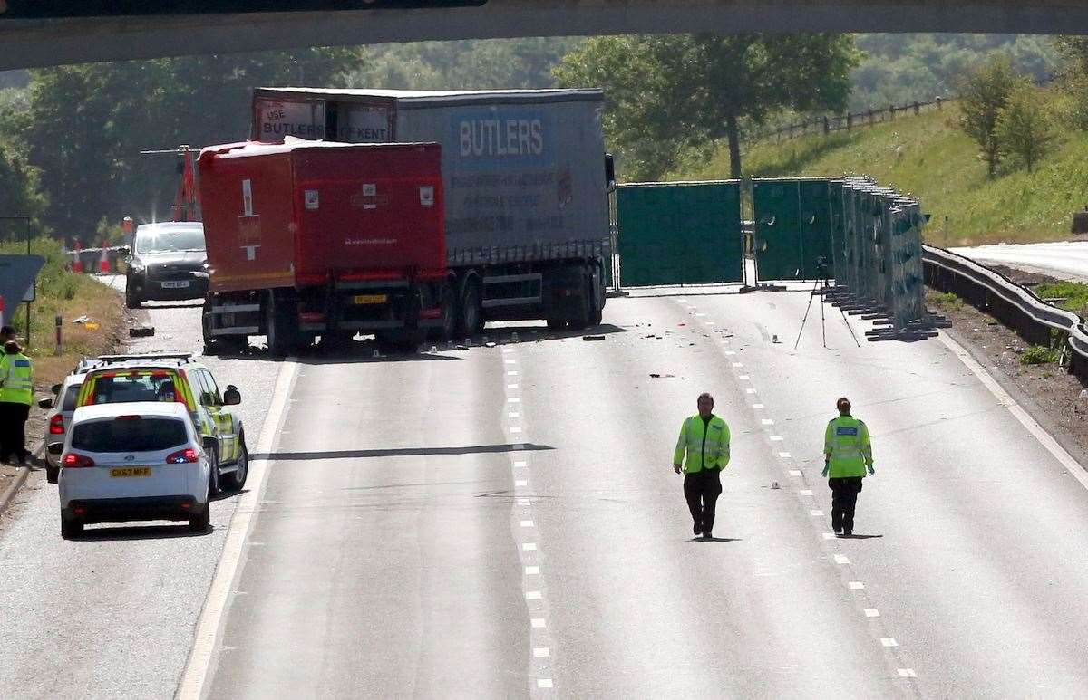 Serious crash on A2 near Dartford