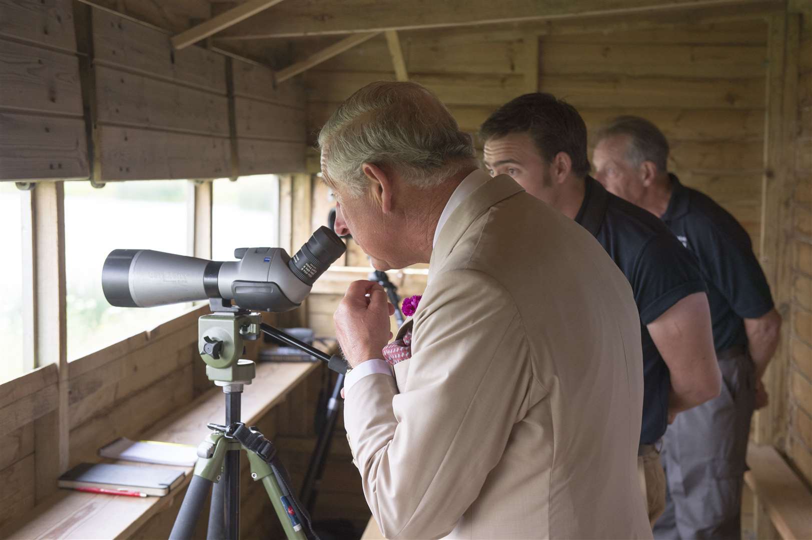 One of the challenges to spot birds (Arthur Edwards/The Sun/PA)