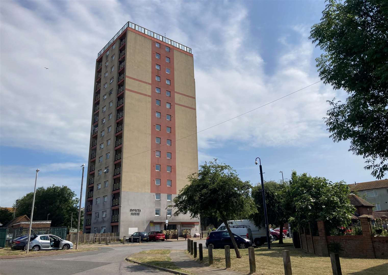 How Invicta House in Margate looks now, and has done for decades