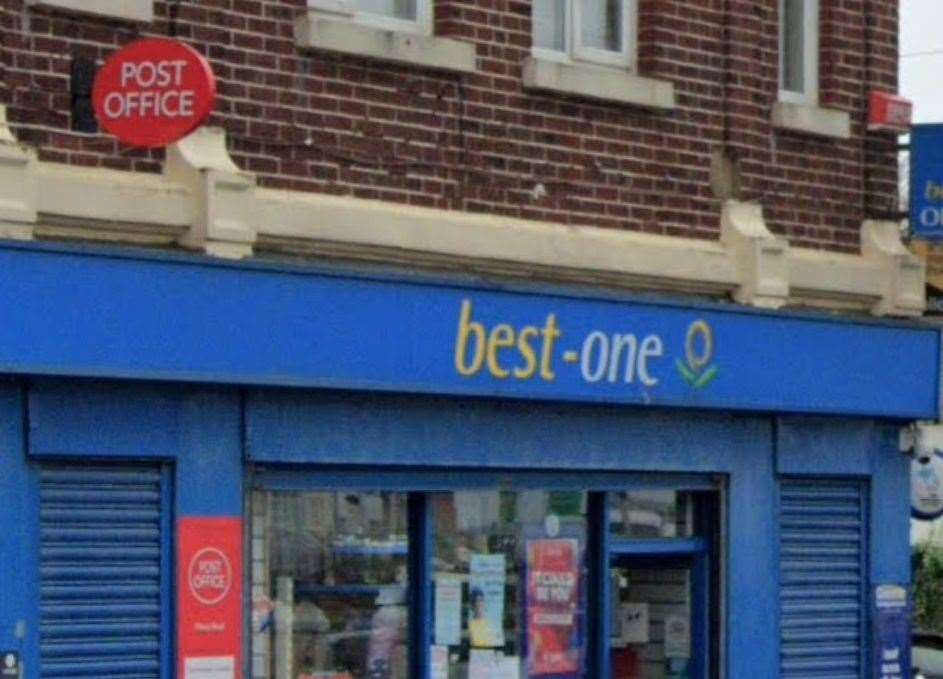 The Post Office inside Best One in Minnis Bay, Birchington has closed. Picture: Google