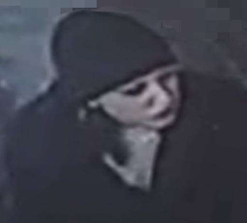Police have released a CCTV image after a woman's ear was injured in Sun Street, Canterbury. Picture: Kent Police