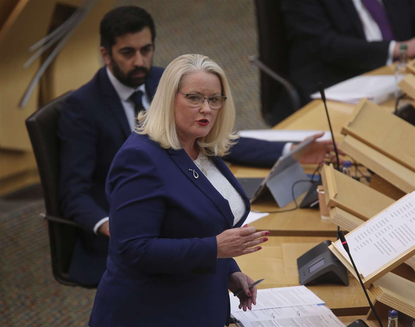 Holyrood culture minister Christina McKelvie said she was ‘delighted’ by Macdonald’s appointment (Fraser Bremner/Scottish Daily Mail/PA)