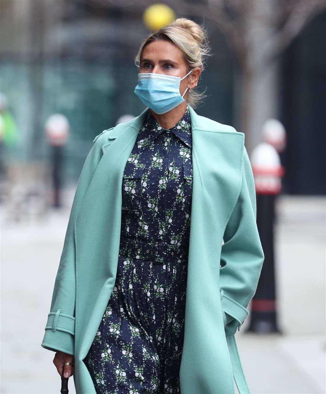 Tatiana Akhmedova arrives at the Rolls Building in London for a High Court battle with her son (Yui Mok/PA)