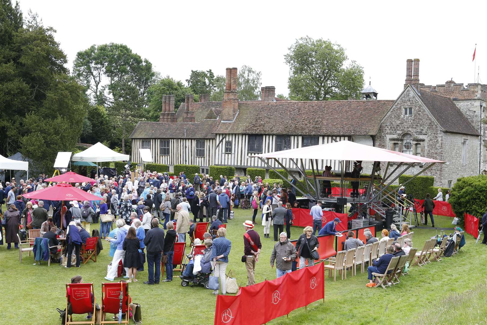 The show visited Ightham Mote in 2016